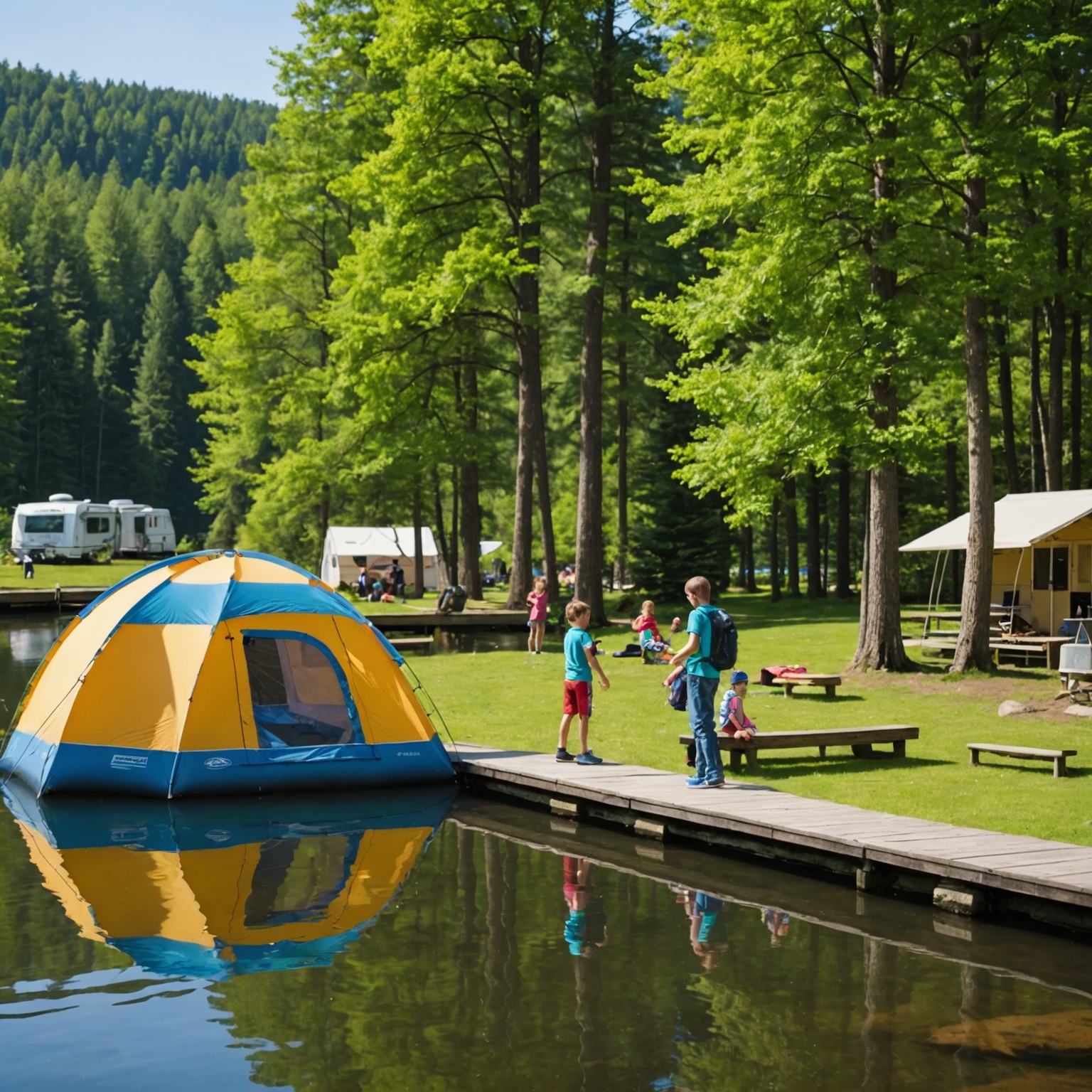 Découvrez les Meilleures Activités pour Familles sur les Campings au Bord de Lac